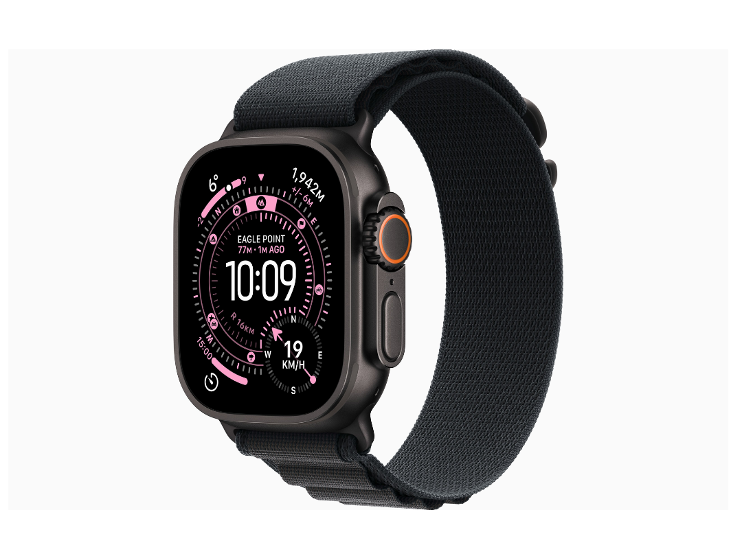 Apple Watch Ultra 3 49mm Black Titanium with Alpine Loop – GPS + Cellular | Qatar Apple Watch Ultra 3 49mm Black Titanium with Alpine Loop – GPS + Cellular | Qatar